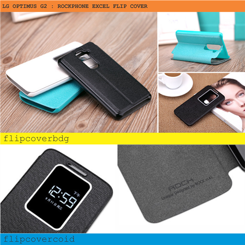 LG Optimus G2 - Rockphone Excel Flip Cover - Flip Cover Bandung flipcovercoid Indonesia